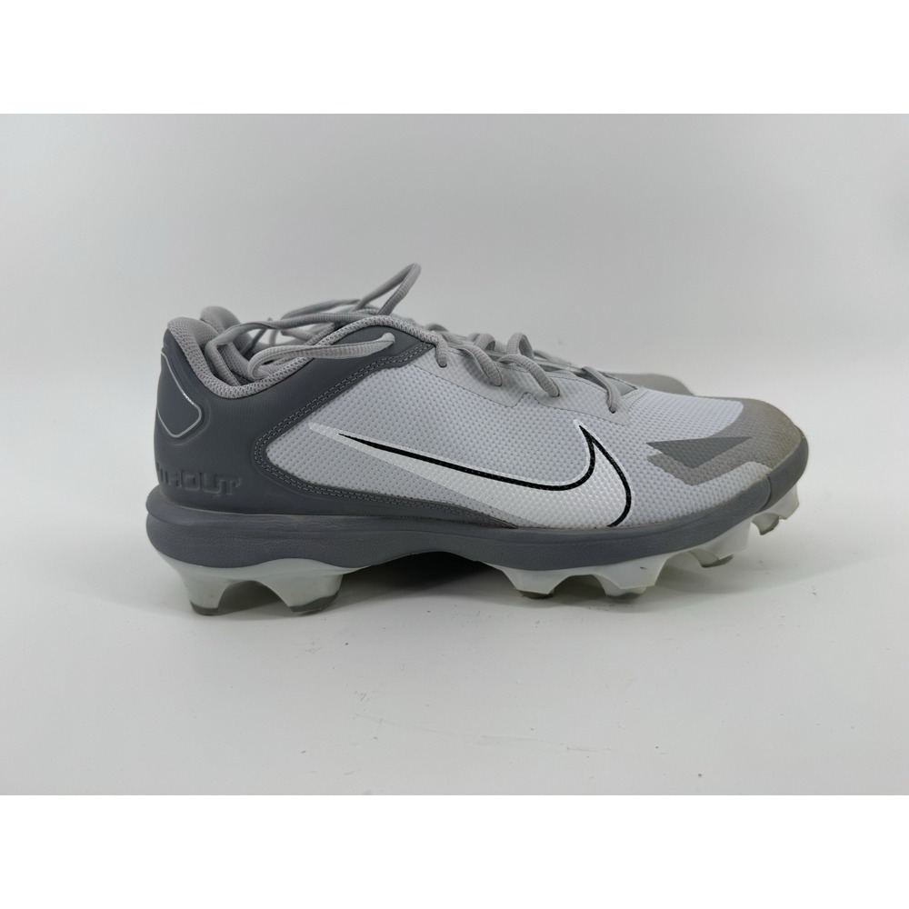 Nike Force Trout Pro MCS Baseball Cleats Gray/White US 11